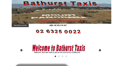 Desktop Screenshot of bathursttaxi.com.au